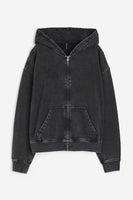 Unisex Faded Zip Hoodie