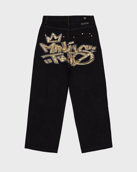 Unisex Gold Jeans