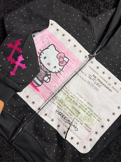 Black HK License Jacket